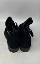 Load image into Gallery viewer, Cole Haan Womens Indiana Black Suede Side Zip Block Heel Ankle Boots Size 8B