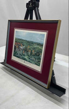 Load image into Gallery viewer, Large The Meeting of Her Majesty's Staghounds on Ascot Heath Framed Art Print