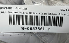 Load image into Gallery viewer, Nike Kids Air Jordan 1 Mid DQ8424-132 White Black Lace-Up Sneaker Shoes Size 11C