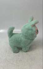 Load image into Gallery viewer, Mint Green Ququ Labubu Dog Electric Walking Vinyl Face Plush Toy