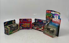 Load image into Gallery viewer, Lot Of 4 Pcs Vintage Mixed Team Collectible Marvel Diecast Mini Vehicles Cars