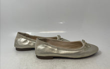 Load image into Gallery viewer, Cole Haan Womens Keira W25777 Gold Round Toe Slip-On Ballet Flats Size 7.5 B