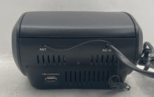 Load image into Gallery viewer, Sylvania Model SCR4986 Black USB Charger Proscan CD Clock Radio Untested