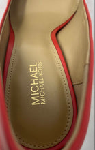 Load image into Gallery viewer, Michael Kors Womens Red Pointed Toe Slip-On Pump Heels Size 7.5M