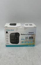 Load image into Gallery viewer, Vision Well CG65 Black Smart Battery Security Camera With Box Not Tested