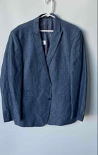 Load image into Gallery viewer, Calvin Klein Mens Blue Extreme Slim Fit Single-Breasted Two-Button Blazer Sz 44R