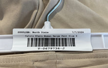 Load image into Gallery viewer, Calvin Klein Womens Beige Elastic Waist Pull-On Straight Leg Ankle Pants Size S