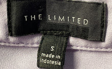 Load image into Gallery viewer, The Limited Womens Purple Roll Tab Sleeve Collared Pocket Button-Up Shirt Size S