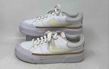 Load image into Gallery viewer, Nike Womens Court Legacy Lift White Low Top Lace-Up Sneaker Shoes Size 7.5