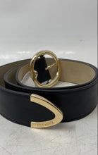 Load image into Gallery viewer, Steve Madden Womens Black Leather Adjustable Dress Belt Size Small