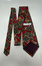 Load image into Gallery viewer, Monsieur Givenchy Mens Multicolor Printed Silk Adjustable Designer Tie
