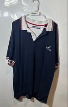 Load image into Gallery viewer, Nautica Mens Blue Cotton Short Sleeve Regular Fit Collared Polo Shirt Size 3XL