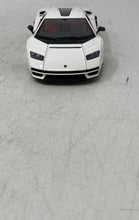 Load image into Gallery viewer, Bburago White 1/24 Scale Diecast Lamborghini Countach LPI 800-4 Model Car