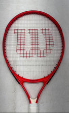 Load image into Gallery viewer, Wilson Roger Federer Junior Red Lightweight Aluminum Beginners Tennis Racket
