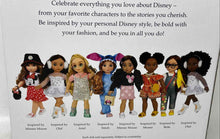 Load image into Gallery viewer, Disney Kids Ily 4Ever Blue Costume Dress Brown Hair In Box Toy Figure Doll