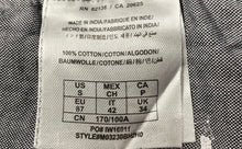 Load image into Gallery viewer, Guess Mens Gray Collared Long Sleeve Button-Up Shirt Size Small