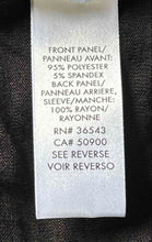 Load image into Gallery viewer, Calvin Klein Womens Black Long Sleeve Pockets Open Front Cardigan Sweater Size M