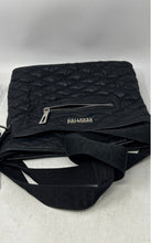 Load image into Gallery viewer, Kenneth Cole Reaction Womens Black Quilted Zipper Inner Pocket Crossbody Bag