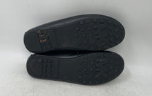 Load image into Gallery viewer, Michael Kors Womens Black Leather Lock Charm & Bow Slip-On Loafer Shoes Size 6M