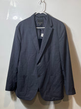 Load image into Gallery viewer, Banana Republic Mens Blue Notch Lapel Pockets Two-Button Blazer Jacket Size 42S