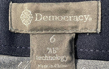 Load image into Gallery viewer, Democracy Womens Ab Technology Blue Denim Stretch Skinny Leg Jeans Size 6
