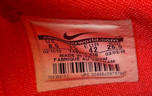 Load image into Gallery viewer, Nike Mens KD 8 749375-610 Red Black Gray Lace-Up Basketball Shoes Size 8.5