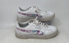 Load image into Gallery viewer, Puma Womens Carina 2.0 385416-01 White Lace-Up Low Top Sneaker Shoes Size 8