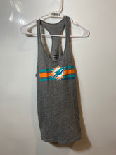 Load image into Gallery viewer, Under Armour Mens Gray Heat Gear Miami Dolphins Football-NFL Tank Shirt Sz MD/M