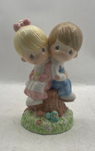 Load image into Gallery viewer, Precious Moments A Penny For Your Thoughts Multicolor Porcelain Piggy Bank