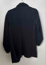 Load image into Gallery viewer, T Tahari Womens Dark Blue Roll Tab Sleeve Notch Lapel Open Front Blazer Size M