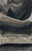 Load image into Gallery viewer, Rosetti Womens Black Geometric Inner Pockets Double Handle Shoulder Handbag