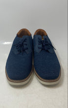 Load image into Gallery viewer, Florsheim Mens Vibe Knit 14420-410 Blue Lace-Up Oxford Dress Shoes Size 10.5 M