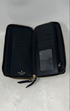 Load image into Gallery viewer, Kate Spade Womens Patterson Drive Anita Black Pebbled Leather Zip-Around Wallet