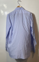 Load image into Gallery viewer, Authentic John Varvatos Mens Light Blue Long Sleeve Slim Fit Dress Shirt Size 17