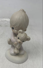 Load image into Gallery viewer, Enesco Precious Moments Jonathan & David Jesus Loves Me Porcelain Figurine