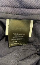 Load image into Gallery viewer, Authentic Simply Vera Vera Wang Womens Navy Blue Straight Leg Dress Pants Size 8