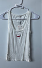 Load image into Gallery viewer, Zara Womens White Sleeveless Scoop Neck Regular Fit Tank Top Size S With Tag