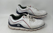 Load image into Gallery viewer, FootJoy Mens FJ Pro SL White Low Top Lace-Up Sneaker Shoes Size 9.5M