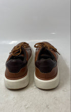 Load image into Gallery viewer, Bruno Marc Mens Brown Low Top Lace-Up Sneaker Shoes Size 9.5 No Insoles