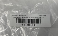 Load image into Gallery viewer, Nike Boys Court Borough Mid 2 CD7783-005 White Black Sneaker Shoes Size 13.5C