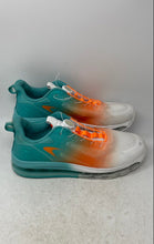 Load image into Gallery viewer, Mens Green White And Orange Boa Low Top Lightweight Sneakers Shoes Size EUR 48