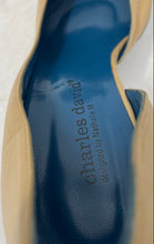 Load image into Gallery viewer, Charles David Womens Beige Leather Square Toe High Pump Heels Size 7.5B