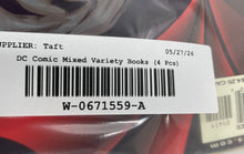 Load image into Gallery viewer, Lot Of 4 Pcs DC Comic Mixed Variety Multicolor Comic Paperback Books