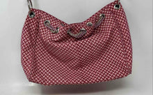Load image into Gallery viewer, David Bitton Buffalo Womens Red Pink Printed Chain Strap Shoulder Handbag