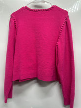 Load image into Gallery viewer, J.Crew Womens Pink Long Sleeve Knitted Cardigan Sweater Size Large