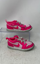 Load image into Gallery viewer, Nike Kids Air Jordan 1 Low ALT DR9747-661 White Pink Sneaker Shoes Size 10C