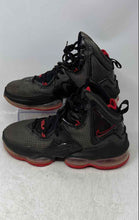 Load image into Gallery viewer, Nike Mens Lebron 19 EP Black Lace-Up High Top Basketball Shoes Size 6.5