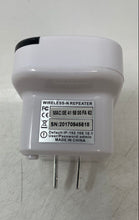 Load image into Gallery viewer, Black White Ethernet Port Wireless-N Wi-Fi Repeater And Range Extender Untested