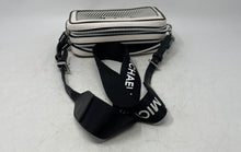 Load image into Gallery viewer, Michael Kors Womens Sport Danika White Black Mesh Leather Trim Crossbody Handbag