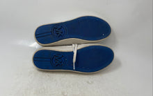 Load image into Gallery viewer, Michael Kors Womens Ace White Blue Leather Lace-Up Sneakers Shoes Size 7.5M